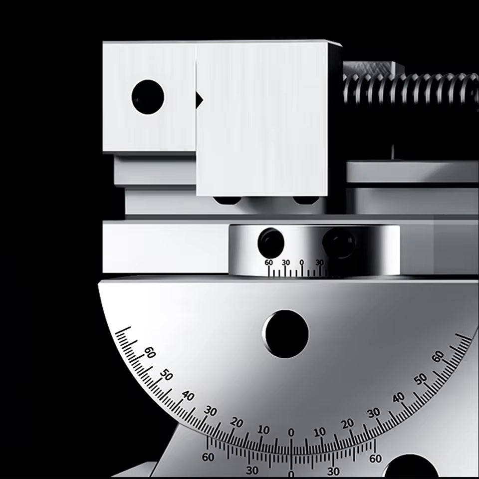 ▶Universal Parallel Jaw Precision Rotary Adjustable Vise