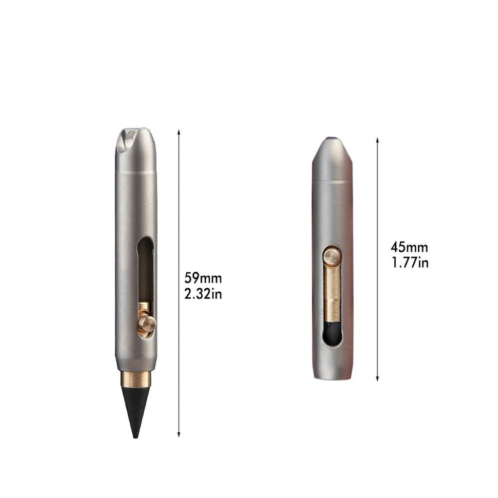 ▶Titanium Mini Eternal Pencil